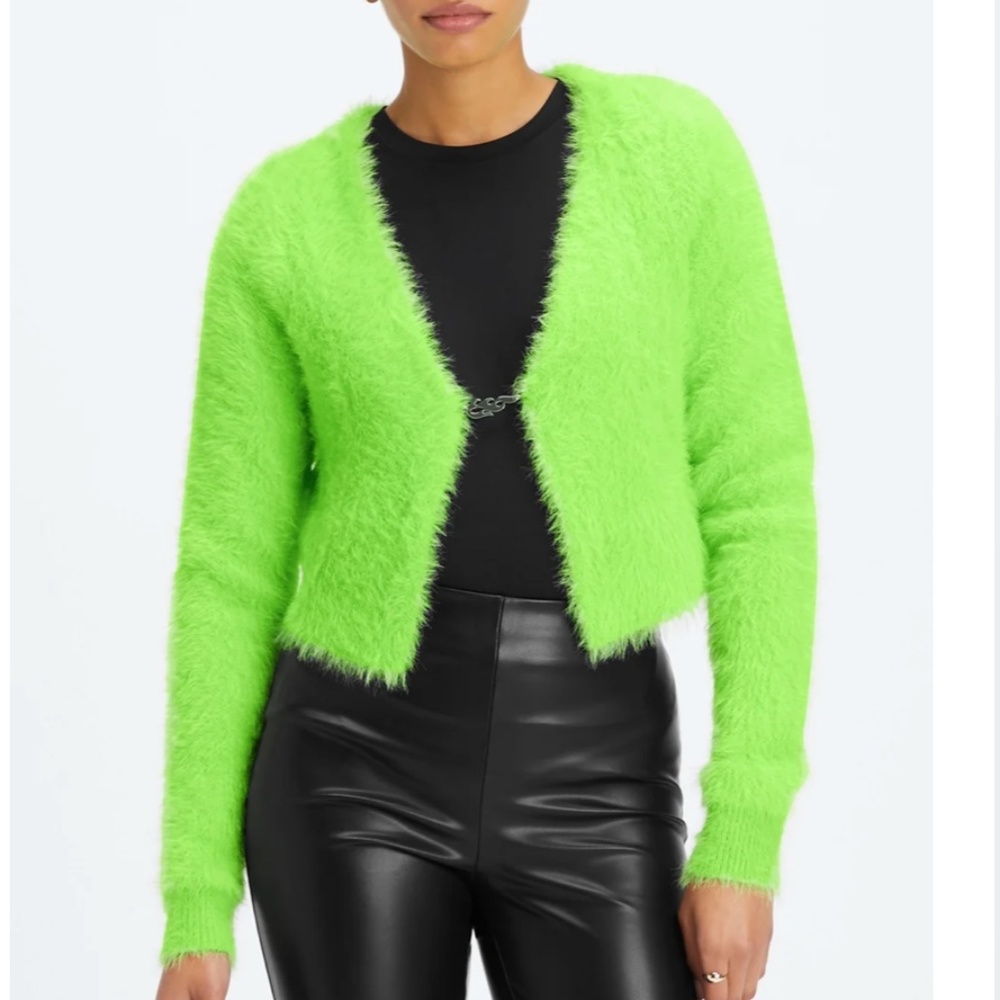 Mini Crop Cardigan NWT